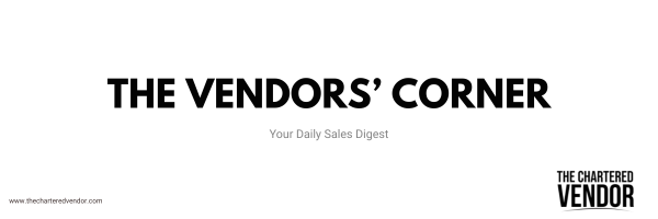 The Vendors' Corner - Your Daily Sales Digest
